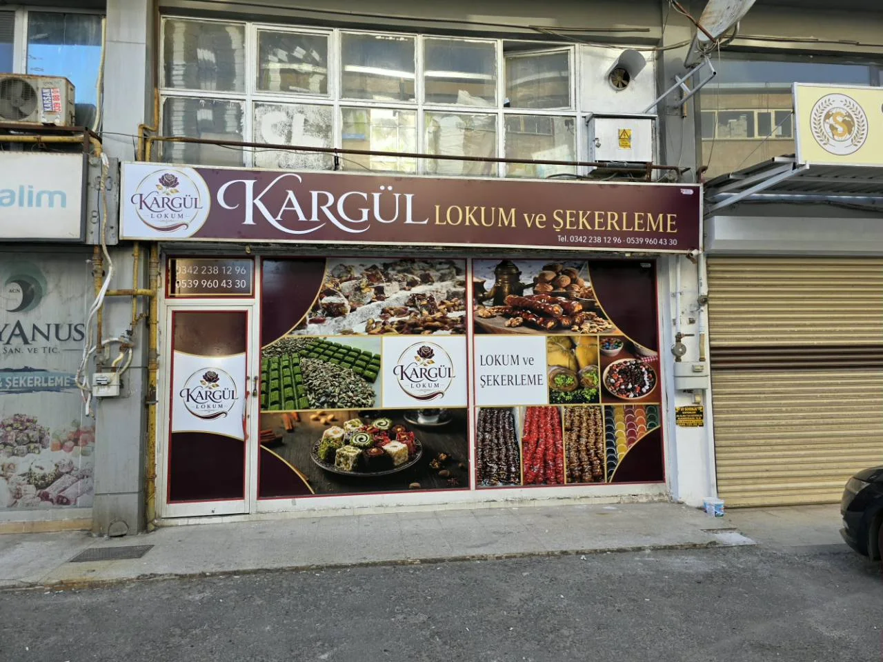 Kargül Lokum Gaziantep mağazası